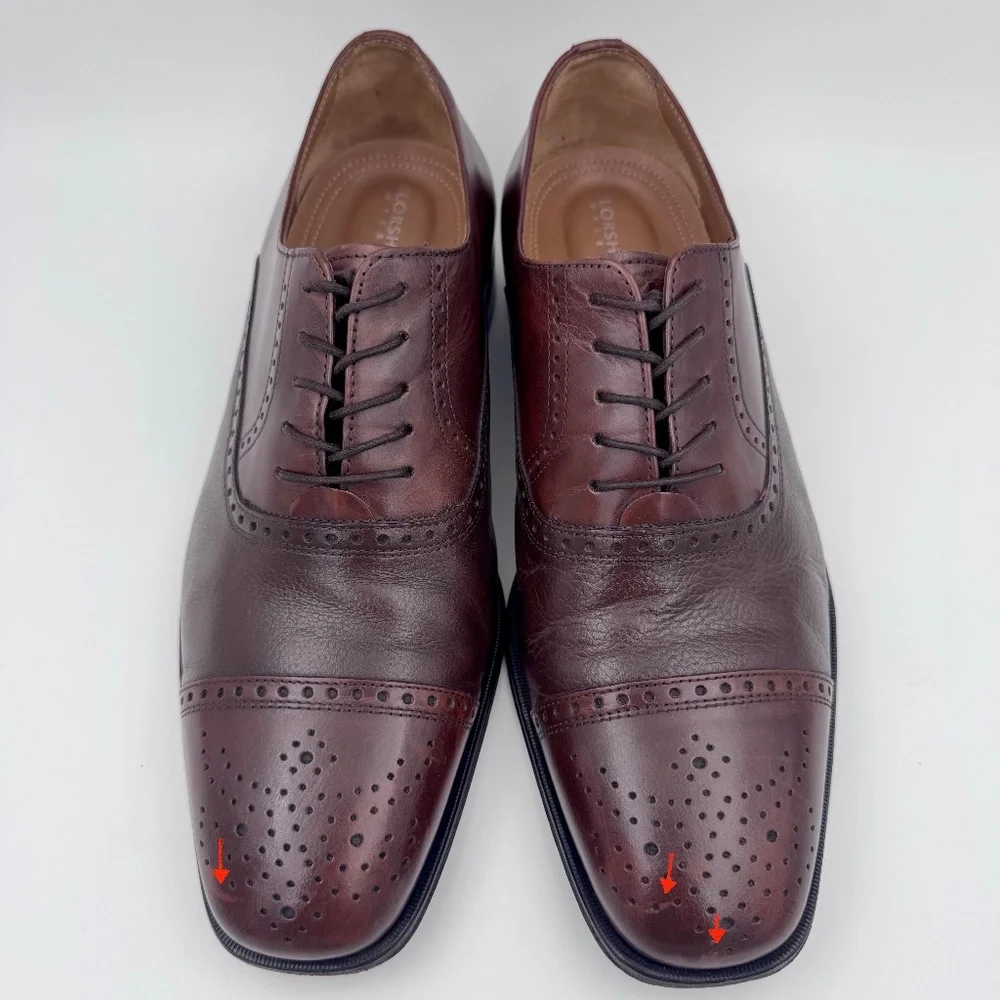 Florsheim Imperial Men's Brown Leather Cap Toe Brogue Oxford Shoes | Bio Comfort
